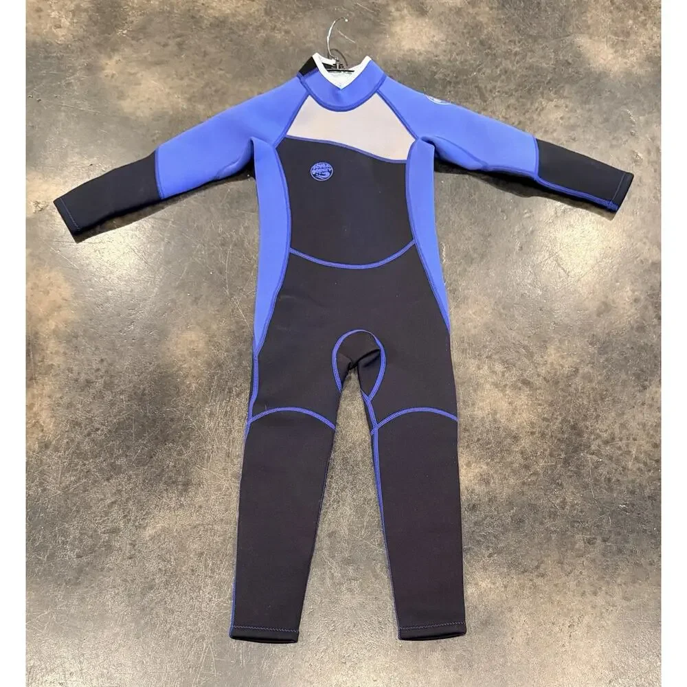 NWT Scuba Donkey Wetsuit Size 6 Youth (5-6Y) Blue/ Black /Gray